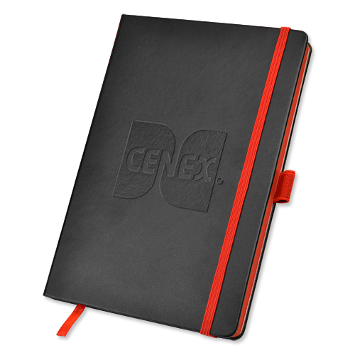 Cenex branded faux leather journal